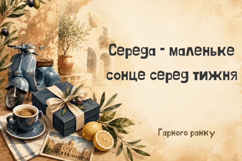 Затишний ранок у середземноморському стилі з кавою