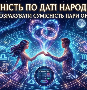 Нумерологія, астрологія, аналіз дат народження та імен – все це плюс калькулятори сумісності у нашій статті