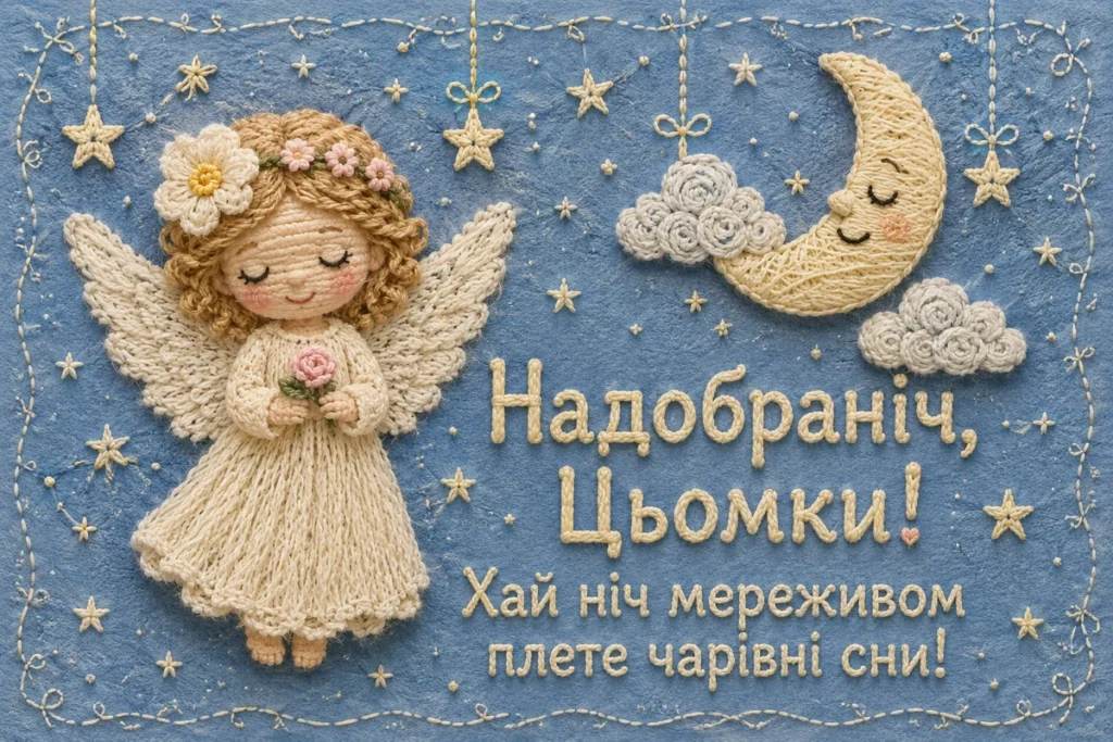 Ангелик, що бажає Доброї ночі