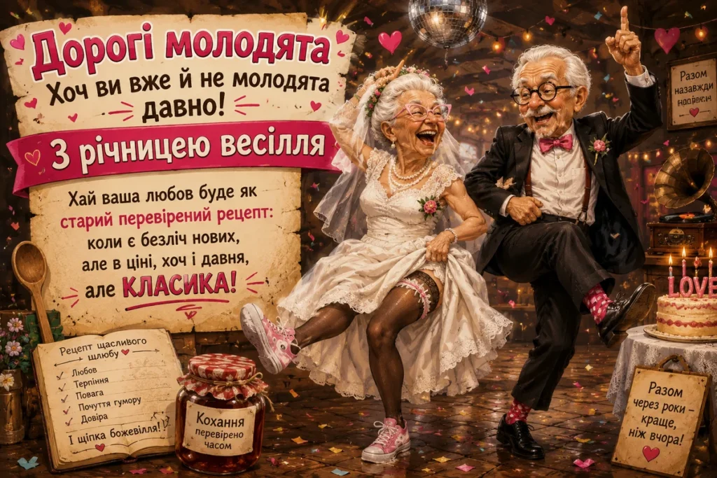 Не молоді молодята