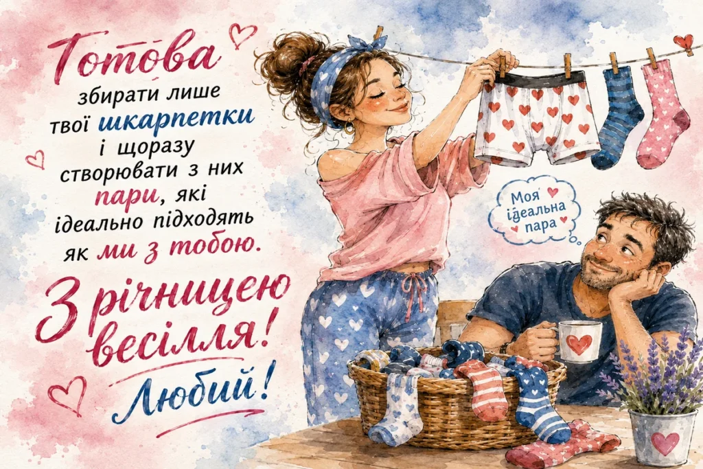 Ти моя ідеальна пара шкарпеток