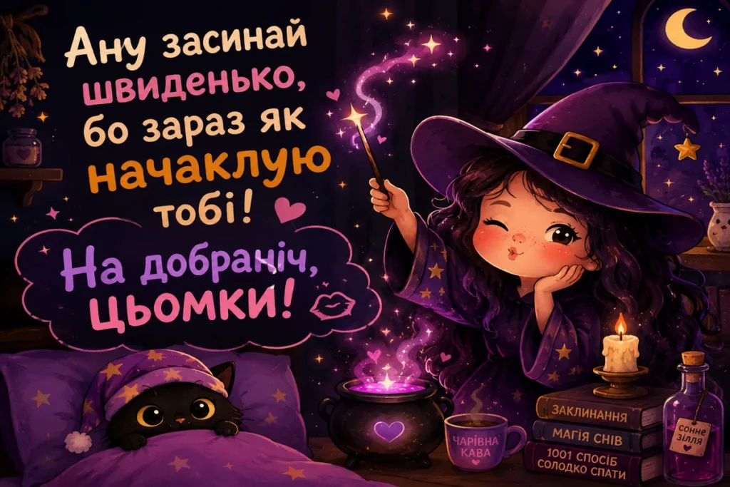 Відьмочка, яка чаклує прикольні сни