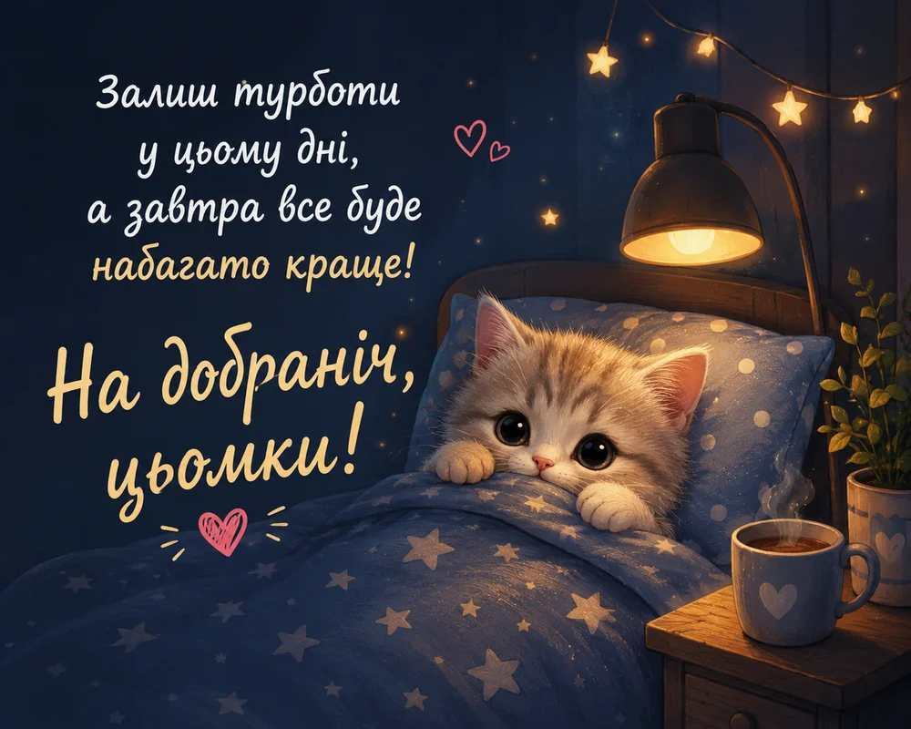 Солодкий сон маленького котика