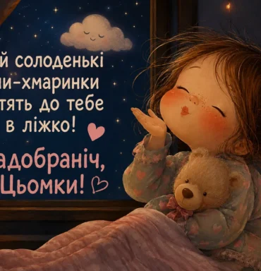 Ніжні цьомки на ніч для коханих