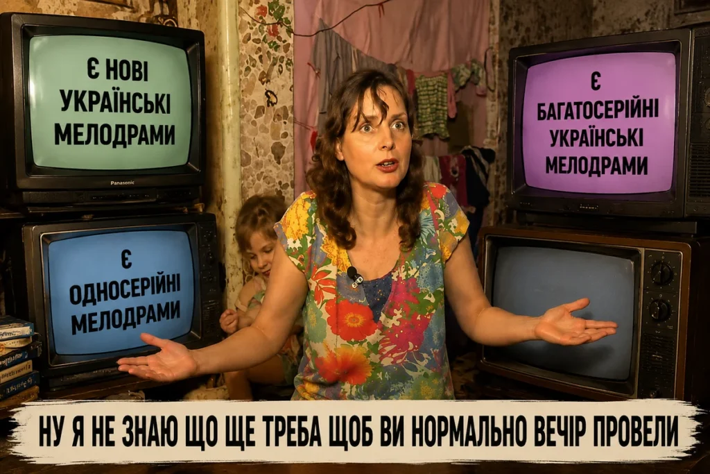 Українські мелодрами на будь-який смак
